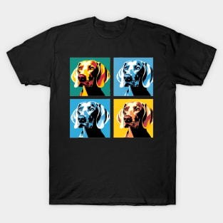 Weimaraner Pop Art - Dog Lover Gifts T-Shirt